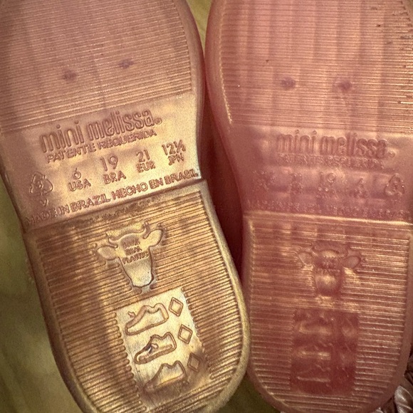 Mini Melissa Pink Kids Shoes - Picture 5 of 5